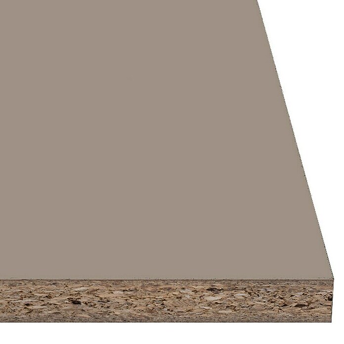 Tablero de melamina Clay Grey (Gris, 244 cm x 122 cm x 10 mm) | BAUHAUS