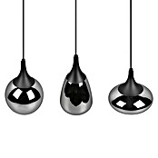 Trio Leuchten Pendelleuchte Lumina (120 W, L x B x H: 19,5 x 68,8 x 150 cm, Schwarz-matt, E14) | BAUHAUS