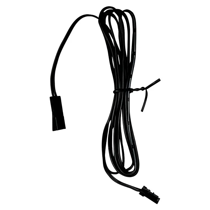 Direct Signs Verbindungskabel LED-Lichtleiste - Länge: 200 cm, IP20 - Schwarzes Datenkabel, zusammengebunden mit Kabelbinder, für zuverlässige Datenübertragung und Organisation.