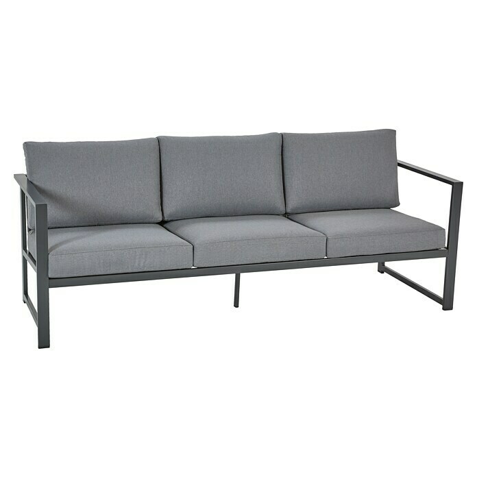 Sunfun Maja Slim Loungesofa (B x T x H: 205 x 72 x 65 cm, Anthrazit) | BAUHAUS