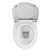 Geberit Renova Nr. 1 Spülrandloses Wand-WC-Set (Mit WC-Sitz, Tiefspüler, Weiß)