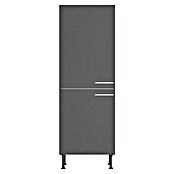 Optifit Midischrank Ingvar420 (L x B x H: 58,1 x 60 x 176,6 cm, Anthrazit matt, Für integrierbaren Kühlschrank) | BAUHAUS