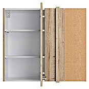 Optifit Eck-Hängeschrank Erik290 (L x B x H: 34,6 x 60 x 70,4 cm, Nachbildung Wildeiche) | BAUHAUS