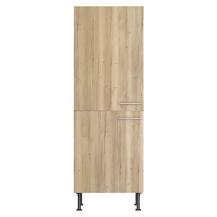 Optifit Midischrank Erik290L x B x H: 58,1 x 60 x 176,6 cm, Nachbildung Wildeiche Front View