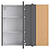 Optifit Eck-Hängeschrank Ingvar420 (L x B x H: 34,6 x 85 x 70,4 cm, Anthrazit matt) | BAUHAUS