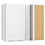 Optifit Eck-Hängeschrank Optikomfort Arvid 986 (34,6 x 85 x 70,4 cm, Glanz Lack Weiß) | BAUHAUS