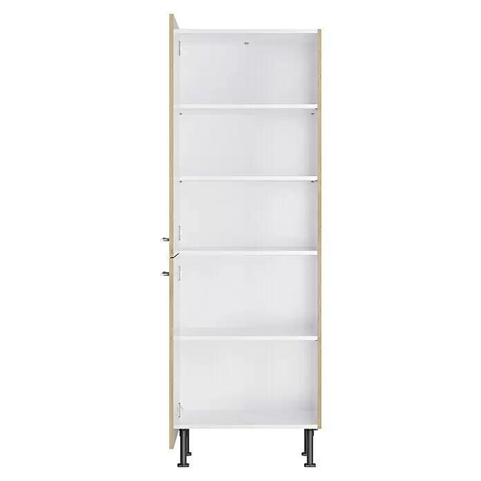 Optifit Midischrank Erik290L x B x H: 58,1 x 60 x 176,6 cm, Nachbildung Wildeiche Front View