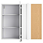 Optifit Eck-Hängeschrank Optikomfort Arvid 986 (34,6 x 85 x 70,4 cm, Glanz Lack Weiß) | BAUHAUS