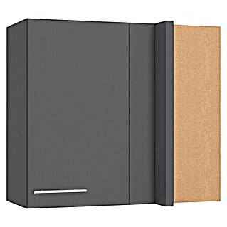 Optifit Eck-Hängeschrank Ingvar420 (L x B x H: 34,6 x 85 x 70,4 cm, Anthrazit matt)