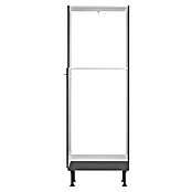 Optifit Midischrank Ingvar420 (L x B x H: 58,1 x 60 x 176,6 cm, Anthrazit matt, Für Einbaubackofen und integrierbaren Kühlschrank) | BAUHAUS