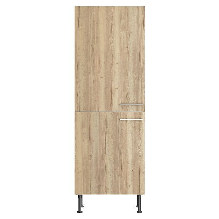 Optifit Geräteumbauschrank Erik290 (L x B x H: 58,1 x 60 x 176,6 cm, Nachbildung Wildeiche, Für integrierbaren Kühlschrank) | BAUHAUS