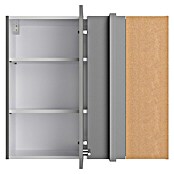 Optifit Eck-Hängeschrank Optikomfort Mats825 (L x B x H: 34,6 x 85 x 70,4 cm, Basaltgrau) | BAUHAUS