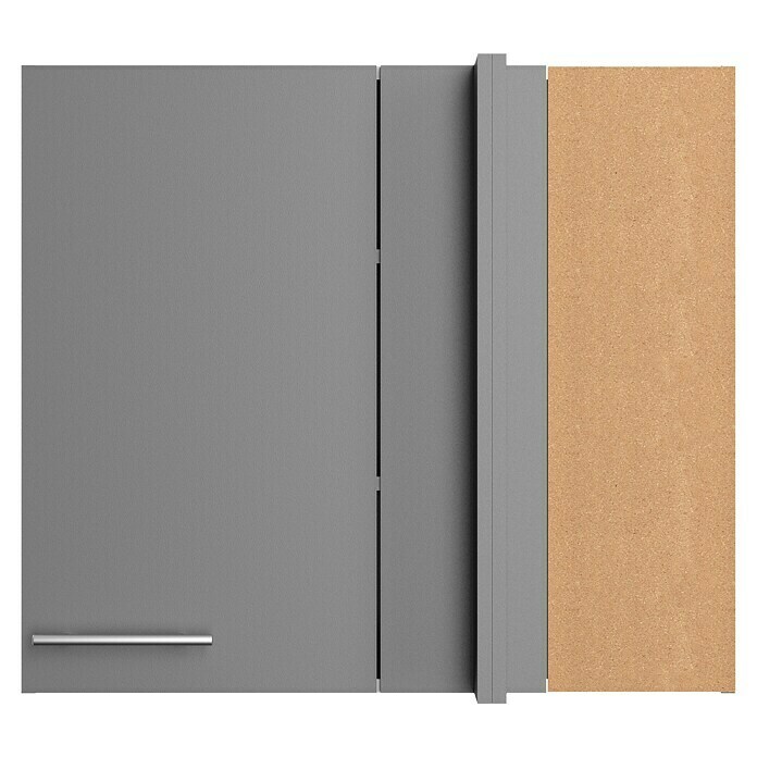 Optifit Eck-Hängeschrank Optikomfort Mats825 (L x B x H: 34,6 x 85 x 70,4 cm, Basaltgrau) | BAUHAUS