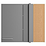 Optifit Eck-Hängeschrank Optikomfort Mats825 (L x B x H: 34,6 x 85 x 70,4 cm, Basaltgrau) | BAUHAUS