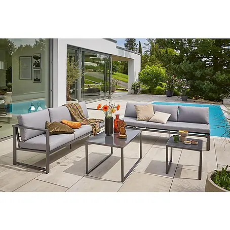 Sunfun Maja Slim Loungemöbel-Set mit Liegefunktion