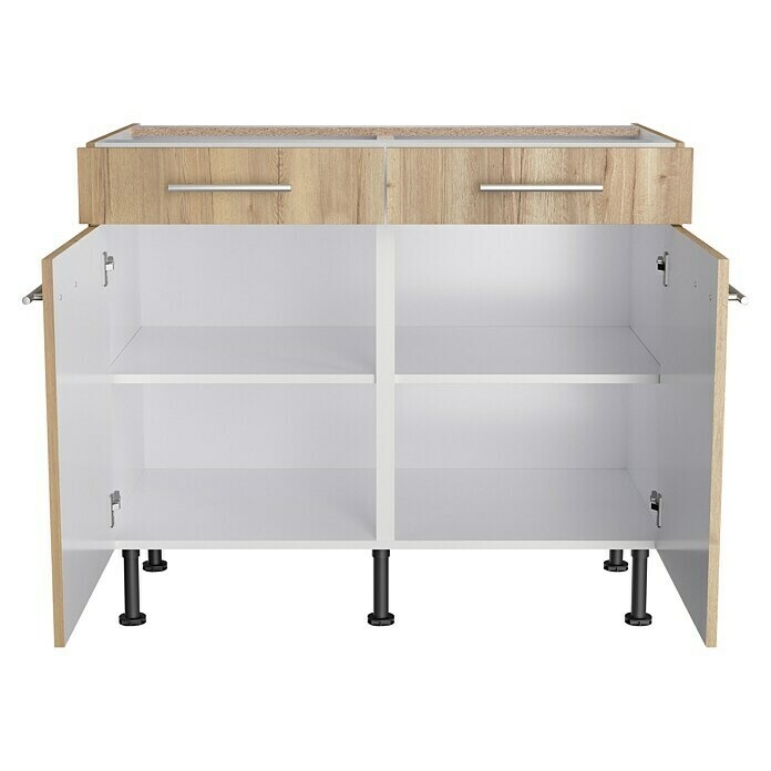 Optifit Unterschrank Erik290 (L x B x H: 58,1 x 100 x 87 cm, Nachbildung Wildeiche) | BAUHAUS