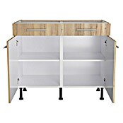 Optifit Unterschrank Erik290 (L x B x H: 58,1 x 100 x 87 cm, Nachbildung Wildeiche) | BAUHAUS