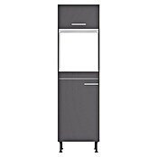 Optifit Hochschrank Ingvar420 (L x B x H: 58,1 x 60 x 211,8 cm, Anthrazit matt, Für Backofen und integrierbaren Kühlschrank) | BAUHAUS