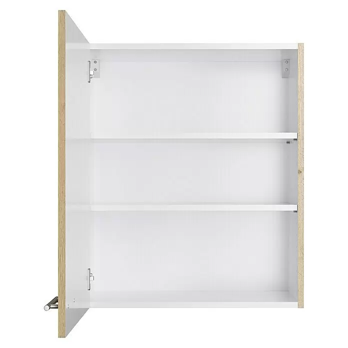 Optifit Hängeschrank Erik290L x B x H: 34,6 x 60 x 70,4 cm, Nachbildung Wildeiche