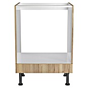 Optifit Geräteumbauschrank Erik290 (L x B x H: 58,1 x 60 x 87 cm, Nachbildung Wildeiche) | BAUHAUS