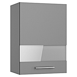 Optifit Glas-Hängeschrank Optikomfort Mats825 (L x B x H: 34,6 x 50 x 70,4 cm, Basaltgrau)