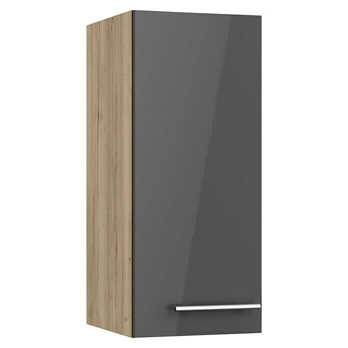 Optifit Hängeschrank Jonte984 (L x B x H: 34,6 x 30 x 70,4 cm, Glanz Lack Anthrazit) | BAUHAUS