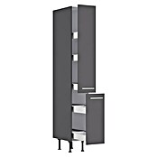 Optifit Apotheker-Hochschrank Ingvar420 (L x B x H: 58,1 x 30 x 211,8 cm, Anthrazit matt) | BAUHAUS