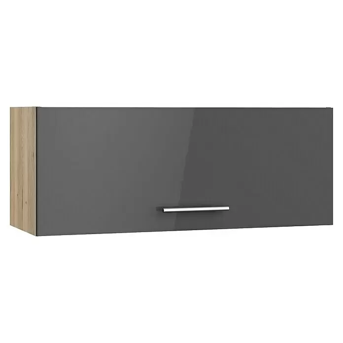 Optifit Hängeschrank Jonte984L x B x H: 34,6 x 90 x 35,2 cm, Glanz Lack Anthrazit