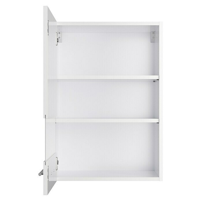 Optifit Glas-Hängeschrank Optikomfort Rurik986 (L x B x H: 34,6 x 50 x 70,4 cm, Glanz Lack Weiß) | BAUHAUS