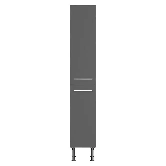 Optifit Midischrank Ingvar420L x B x H: 58,1 x 30 x 176,6 cm, Anthrazit matt Front View