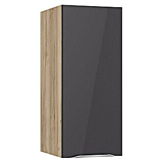 Optifit Hängeschrank Optikomfort Linus984 (L x B x H: 34,6 x 30 x 70,4 cm, Glanz Lack Anthrazit)