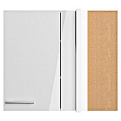 Optifit Eck-Hängeschrank Optikomfort Rurik986 (L x B x H: 34,6 x 85 x 70,4 cm, Glanz Lack Weiß) | BAUHAUS