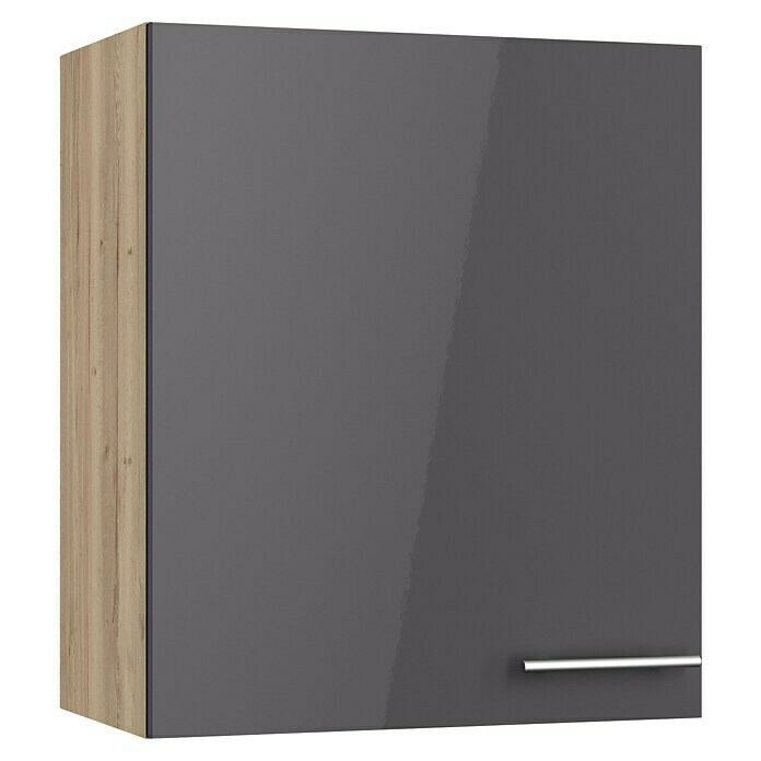 Optifit Hängeschrank Jonte984 (L x B x H: 34,6 x 60 x 70,4 cm, Glanz Lack Anthrazit) | BAUHAUS