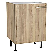 Optifit Spülenunterschrank Erik290 (L x B x H: 58,1 x 60 x 87 cm, Nachbildung Wildeiche) | BAUHAUS