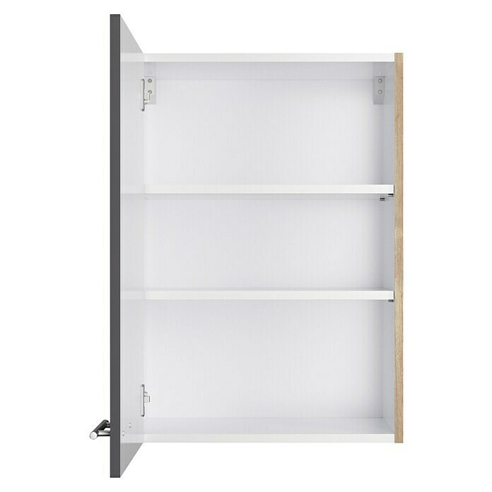 Optifit Hängeschrank Jonte984 (L x B x H: 34,6 x 50 x 70,4 cm, Glanz Lack Anthrazit) | BAUHAUS