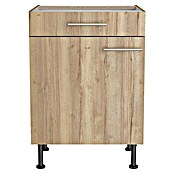 Optifit Unterschrank Erik290 (L x B x H: 58,1 x 60 x 87 cm, Nachbildung Wildeiche) | BAUHAUS