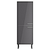 Optifit Midischrank Jonte984 (Glanz Lack Anthrazit, L x B x H: 58,1 x 60 x 176,6 cm) | BAUHAUS