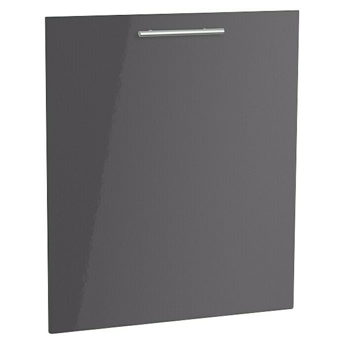 Optifit Geschirrspülerfront Optikomfort Jonte984 (L x B x H: 1,6 x 59,6 x 70 cm, Glanz Lack Anthrazit)
