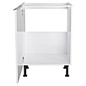 Optifit Spülenunterschrank Optikomfort Arvid 986 (58,1 x 60 x 87 cm, Glanz Lack Weiß) | BAUHAUS