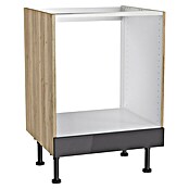 Optifit Geräteumbauschrank Jonte984 (L x B x H: 58,1 x 60 x 87 cm, Glanz Lack Anthrazit) | BAUHAUS