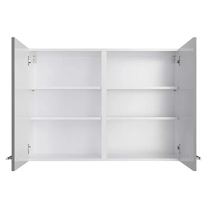 Optifit Oberschrank Optikomfort Mats825L x B x H: 34,6 x 100 x 70,4 cm, Basaltgrau