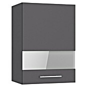 Optifit Glas-Hängeschrank Ingvar420 (L x B x H: 34,6 x 50 x 70,4 cm, Anthrazit matt) | BAUHAUS