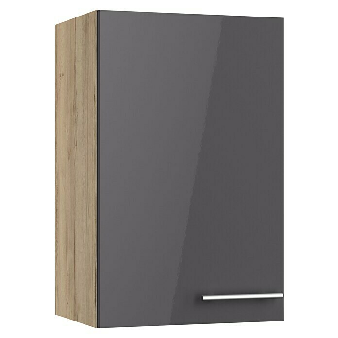 Optifit Hängeschrank Jonte984 (L x B x H: 34,6 x 45 x 70,4 cm, Glanz Lack Anthrazit) | BAUHAUS