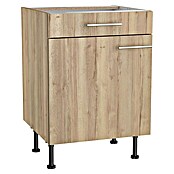 Optifit Unterschrank Erik290 (L x B x H: 58,1 x 60 x 87 cm, Nachbildung Wildeiche) | BAUHAUS