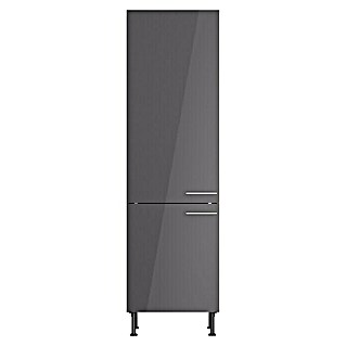 Optifit Hochschrank Jonte984 (L x B x H: 58,1 x 60 x 211,8 cm, Glanz Lack Anthrazit)