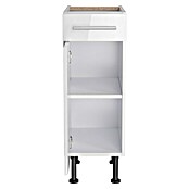 Optifit Unterschrank Optikomfort Rurik986 (L x B x H: 58,1 x 30 x 87 cm, Glanz Lack Weiß) | BAUHAUS