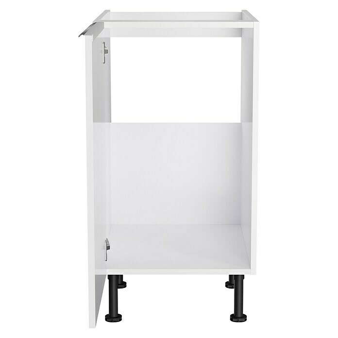 Optifit Spülenunterschrank Optikomfort Arvid 986 (58,1 x 45 x 87 cm, Glanz Lack Weiß) | BAUHAUS