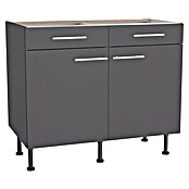 Optifit Unterschrank Ingvar420 (L x B x H: 58,1 x 100 x 87 cm, Anthrazit matt) | BAUHAUS