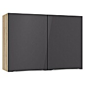 Optifit Hängeschrank Optikomfort Linus984 (L x B x H: 34,6 x 100 x 70,4 cm, Glanz Lack Anthrazit) | BAUHAUS