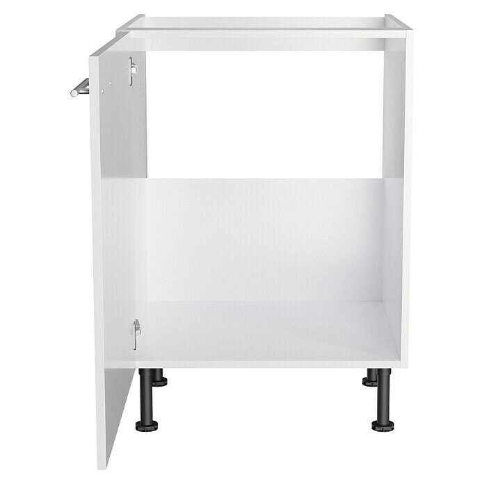 Optifit Spülenunterschrank Optikomfort Rurik986 (L x B x H: 58,1 x 60 x 87 cm, Glanz Lack Weiß) | BAUHAUS